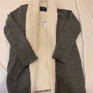 A&F Sherpa Sweater
